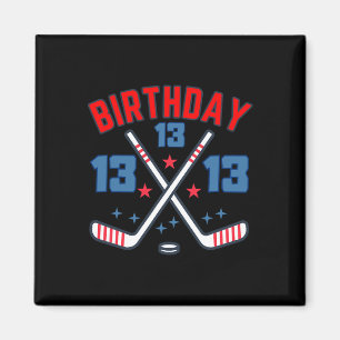 Ijs Hockey Dertien Verjaardag Jongen 13e Feestje J Magneet