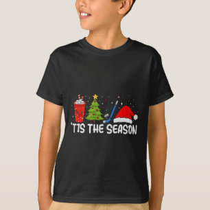 Ijs Hockey Het Is Het Seizoen Grappig Kerstmis Hoc T-shirt
