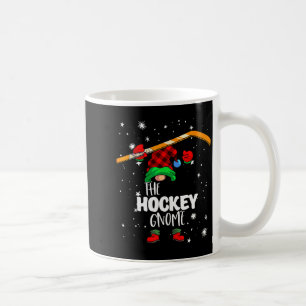 Ijs Hockey Kabouter Rood Buffalo Plaid Overeenkome Koffiemok