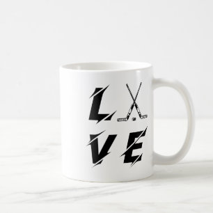 Ijs Hockey Liefde Sticks Grappige Ijs Hockey Spele Koffiemok