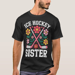 Ijs Hockey Zus Grappig Ijs Hockey  T-shirt