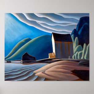 IJs huis, Lake Superior Lawren Harris Poster
