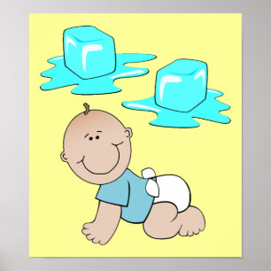 Ijs Ijs Baby Grappige Poster