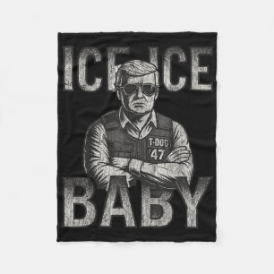 Ijs Ijs Baby Retro Grappige Trump Fleece Deken