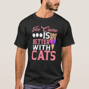 Ijs Is Beter Met Katten Sorbet Popsicle Moch T-shirt
