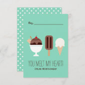 Ijs Kaart (Voorkant / Achterkant)