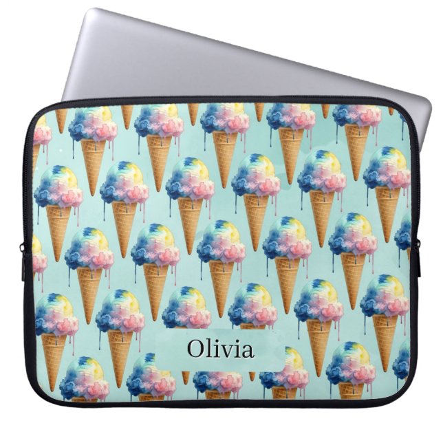 Ijs Laptop Sleeve (Voorkant)