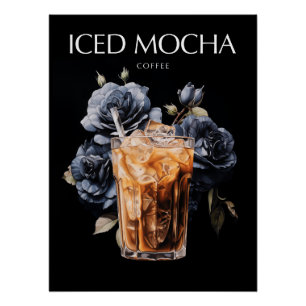 Ijs-Mocha Koffiekunst Perfect Poster