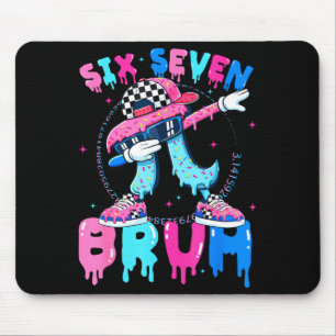 Ijs nummer zes zeven bruh 67 meme dag 3.14 muismat
