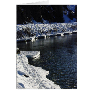 IJs op de zwarte kaart