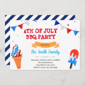 IJs op uitnodiging 4 juli (Voorkant / Achterkant)