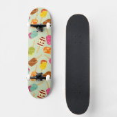 Ijs Patroon Skateboard (Voorkant)