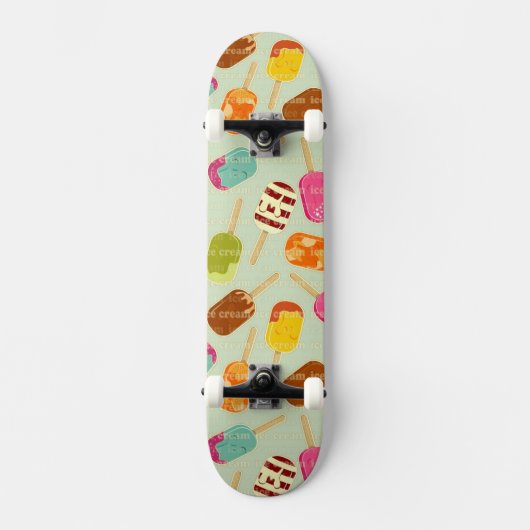Ijs Patroon Skateboard (Voorkant)