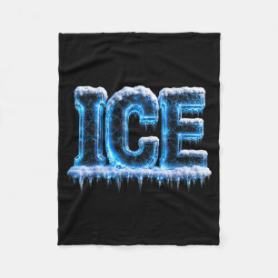 Ijs shirt kinderen mannen vrouwen vuur en ijs kost fleece deken
