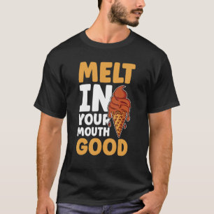 IJs smelt in je mond Goede ijs zomer T-shirt