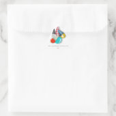Ijs Strawberry Driehoek Sticker (Tas)