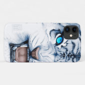 Ijs Tijger Gezicht Case-Mate iPhone Case (Achterkant (horizontaal))