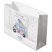 IJs truck 2 schepjes tweede verjaardag Groot Cadeauzakje (Voorkant Gekanteld)