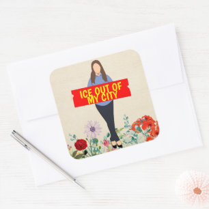 Ijs uit mijn stad sticker