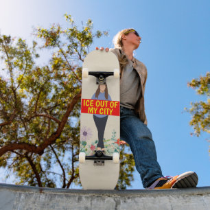 Ijs uit mijn stads skateboard