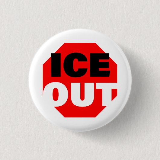IJS UIT RONDE BUTTON 3,2 CM (Voorkant)