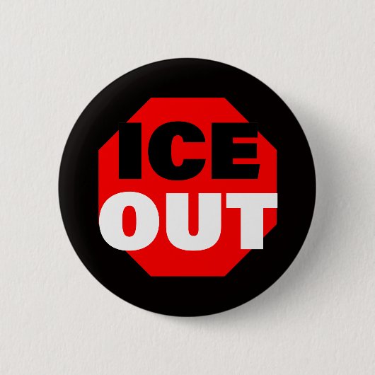 IJS UIT RONDE BUTTON 5,7 CM (Voorkant)