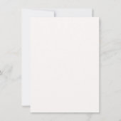 Ijs vrijgezellenfeest dat ze is opgeschept notitiekaartje (Achterkant)
