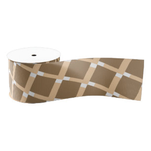 IJs wafel kegel bruin kerstboom Grosgrain Lint