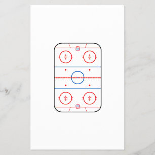 IJsbaan Diagram Hockey Game Companion Flyer