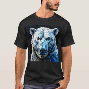 Ijsbeer Arctische Gloed Minimal Winter T-shirt
