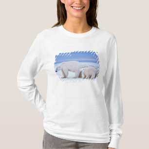 Ijsbeer met welpen t-shirt