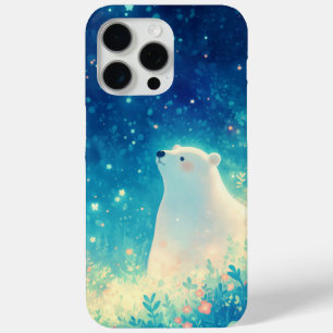 IJsbeer onder de Arctische hemel iPhone 15 Pro Max Hoesje