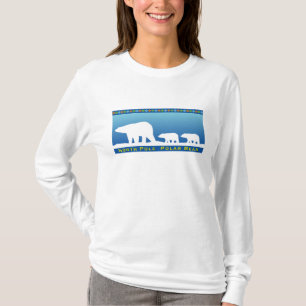 Ijsbeer op Ijs T-shirt