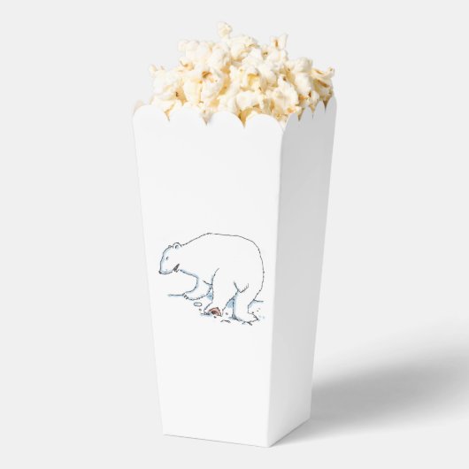 IJsbeer popcorn dozen Bedankdoosjes (Popped)
