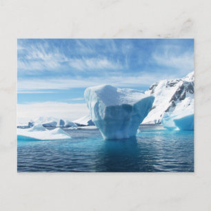 ijsberg-404966 ijsberg-antarctica-ijsblauw briefkaart