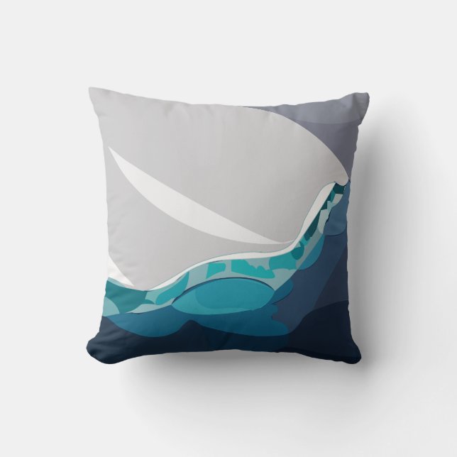 IJsberg oceaanlandschap Kussen (Voorkant)