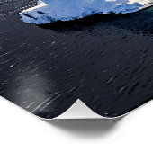 ijsberg op Antarctica Perfect Poster (Hoek)