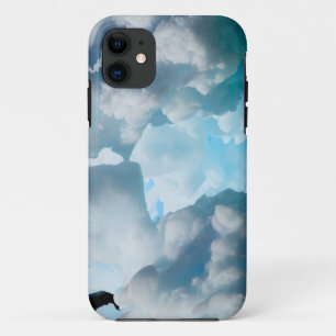 Ijsbergen voor de zuidpunt van Zuid iPhone 11 Hoesje