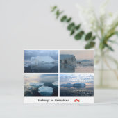 IJsbessen in Groenland 3 Briefkaart (Staand voorkant)