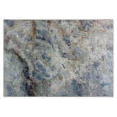 IJsblauwe witte marmer Snijplank (Voorkant)