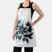  ijsbloemen en bladeren schort (Insitu)