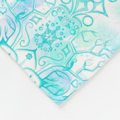 IJsbomen Fleece Deken (Hoek)