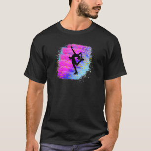 ijsbreker Afbeelding Schaats Skater Colo T-shirt