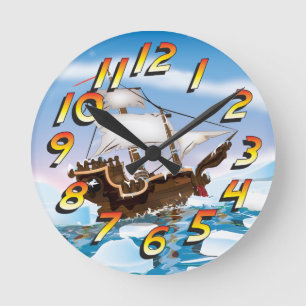 Ijsbreker Schip Ronde Klok