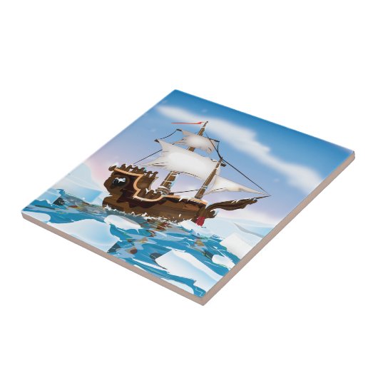 ijsbreker tegeltje (Zijkant)