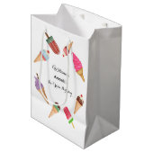 Ijscoman Popsicles Feestje Medium Cadeauzakje (Voorkant Gekanteld)