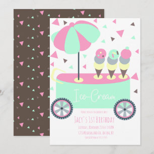 Ijscomestalletje Confetti Zoete Verjaardagsfeestje