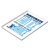 IJsdansen als je op Thin Ice gaat lopen Notitieboek (Linkerzijde)