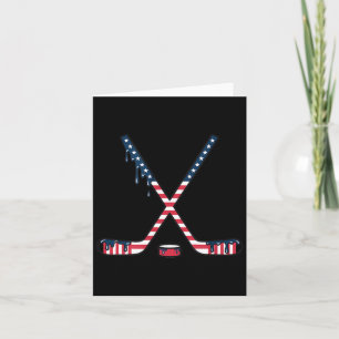 IJsdrip-hockey Amerikaanse vlag Jongens Kaart