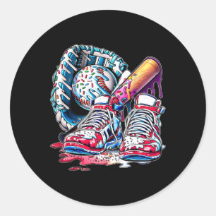 Ijsdruppel Bysebyll Spullen Bysebyll Druppel Voor Ronde Sticker